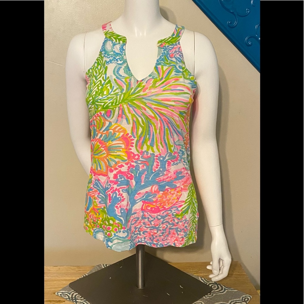 EUC Lilly Pulitzer Arya Tank Top SZ XS